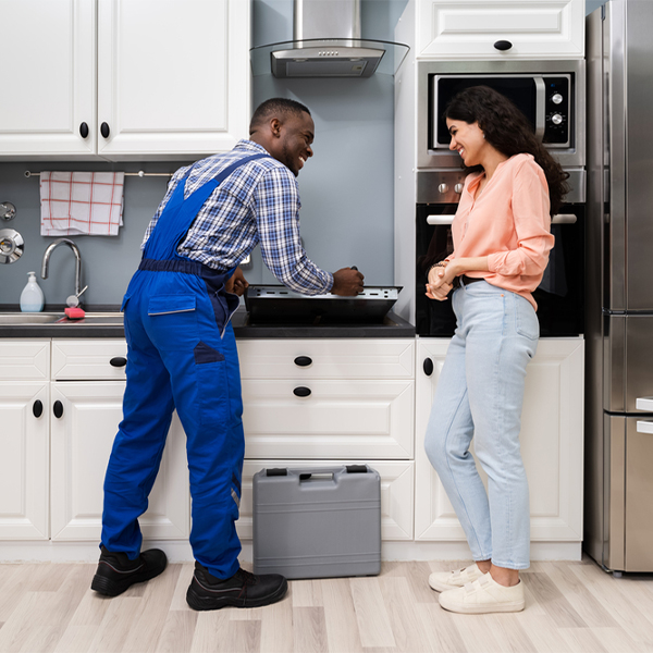 what kind of warranty do you offer on your cooktop repair services in Bromide